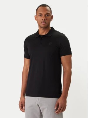 KARL LAGERFELD Polo 745000 562200 Czarny Regular Fit