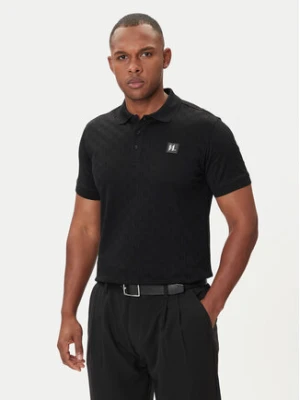 KARL LAGERFELD Polo 745006 554201 Czarny Regular Fit