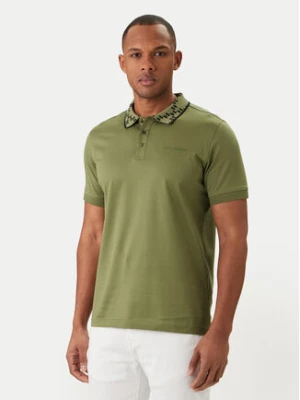 KARL LAGERFELD Polo 745010 562200 Zielony Regular Fit