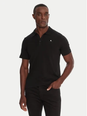 KARL LAGERFELD Polo 745022 554235 Czarny Regular Fit