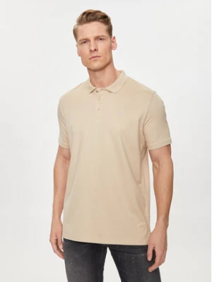 KARL LAGERFELD Polo 745028 542232 Beżowy Regular Fit