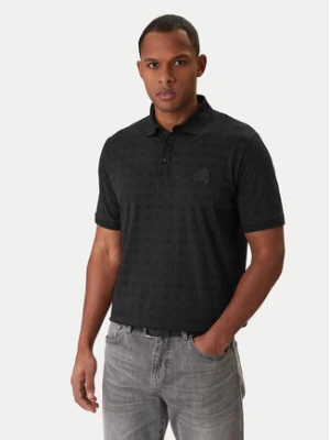KARL LAGERFELD Polo 745071 561251 Czarny Regular Fit