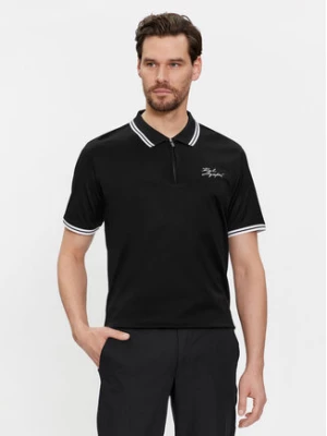 KARL LAGERFELD Polo 745080 541200 Czarny Regular Fit