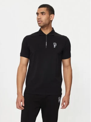 KARL LAGERFELD Polo 745400 543221 Czarny Regular Fit