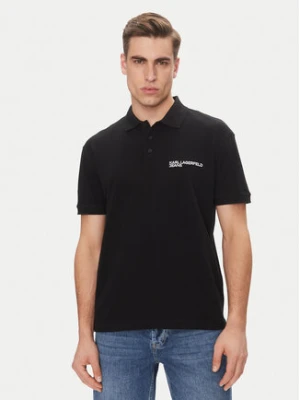 Zdjęcie produktu KARL LAGERFELD Polo A2M17094 Czarny Regular Fit