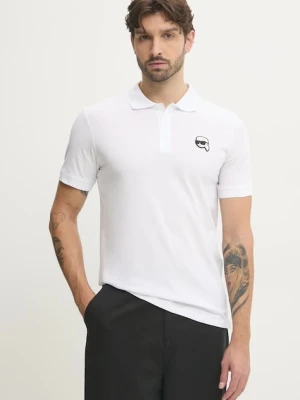 Karl Lagerfeld polo bawełniane