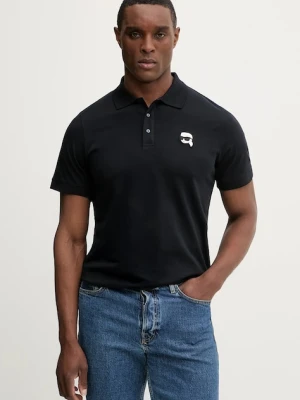 Karl Lagerfeld polo bawełniane
