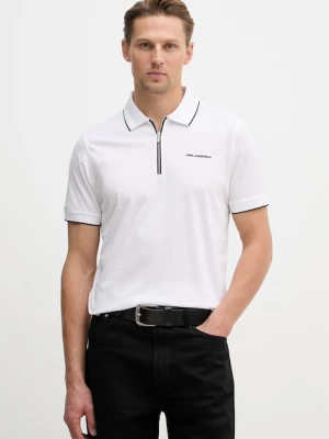 Karl Lagerfeld polo bawełniane
