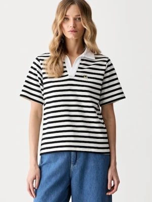 Karl Lagerfeld polo damskie bawełniane IKON