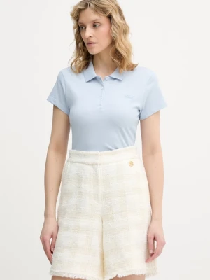 Karl Lagerfeld polo damskie bawełniane z elastanem