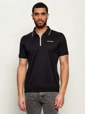 Karl Lagerfeld Polo | Regular Fit czarny