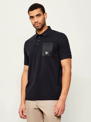 Karl Lagerfeld Polo | Regular Fit granatowy