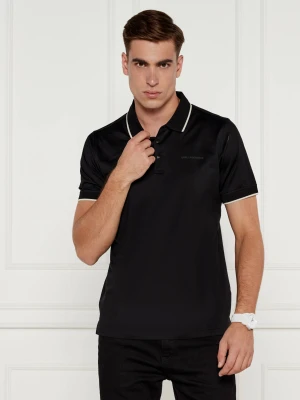 Karl Lagerfeld Polo | Regular Fit czarny