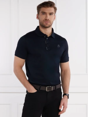 Karl Lagerfeld Polo | Regular Fit granatowy