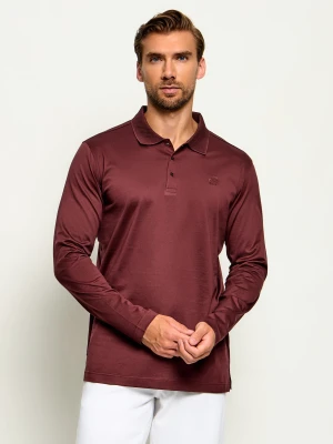 Karl Lagerfeld Polo | Regular Fit bordowy