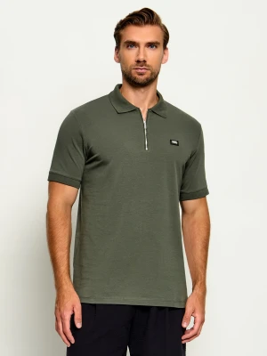 Karl Lagerfeld Polo | Regular Fit oliwkowy