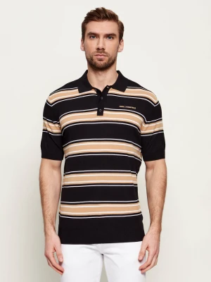 Karl Lagerfeld Polo | Slim Fit czarny