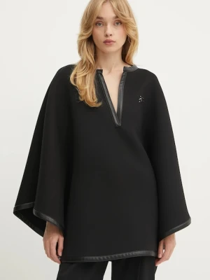 Karl Lagerfeld poncho kolor czarny A3W20016