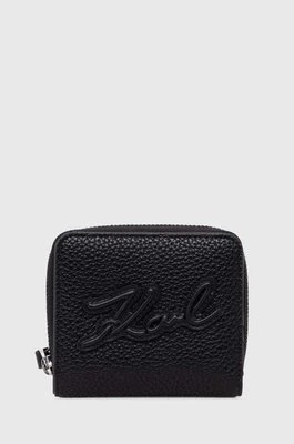 Karl Lagerfeld portfel damski kolor czarny 245W3235