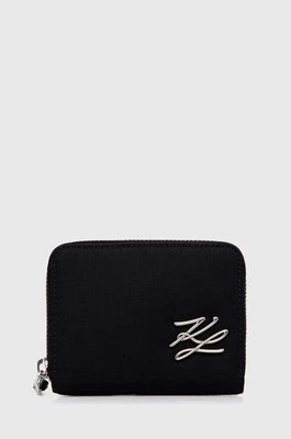 Karl Lagerfeld portfel damski kolor czarny