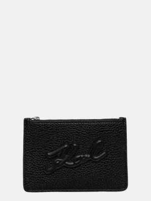 Karl Lagerfeld portfel damski kolor czarny A1W32052