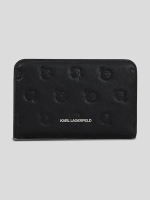 Karl Lagerfeld portfel damski kolor czarny A3W32005