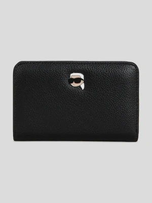 Karl Lagerfeld portfel damski kolor czarny A3W32088