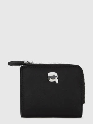 Karl Lagerfeld portfel IKON damski kolor czarny A4W32012