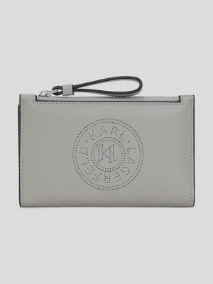 Karl Lagerfeld portfel damski kolor szary A3W32025