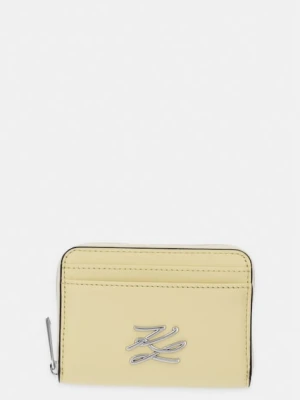 Karl Lagerfeld portfel damski skórzany K/AUTOGRAPH