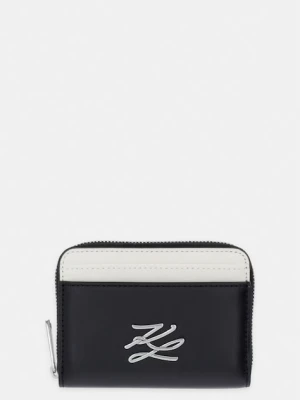 Karl Lagerfeld portfel damski skórzany K/AUTOGRAPH