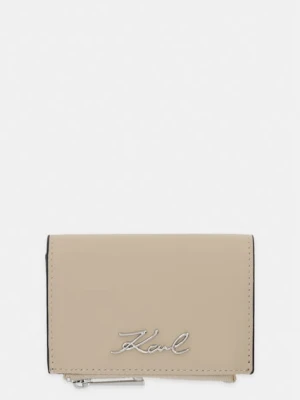 Karl Lagerfeld portfel damski skórzany K/SIGNATURE