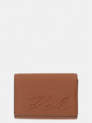 Karl Lagerfeld portfel damski z imitacji skóry K/VILLE
