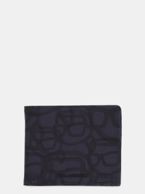 Karl Lagerfeld portfel K/IKON męski kolor czarny B1M32059