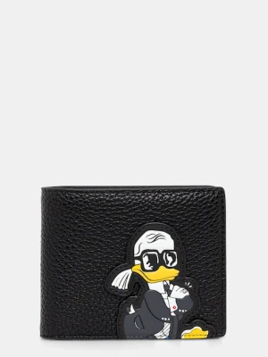 Karl Lagerfeld portfel KL X DISNEY męski kolor czarny A3M30274