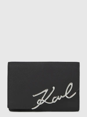 Karl Lagerfeld portfel skórzany K/SIGNATURE