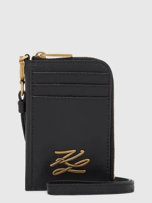 Karl Lagerfeld portfel skórzany K/AUTOGRAPH
