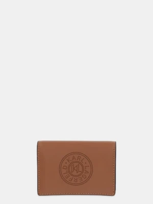 Karl Lagerfeld portfel skórzany K/CIRCLE