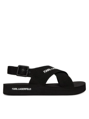 KARL LAGERFELD Sandały Atlantik KL70526 Czarny
