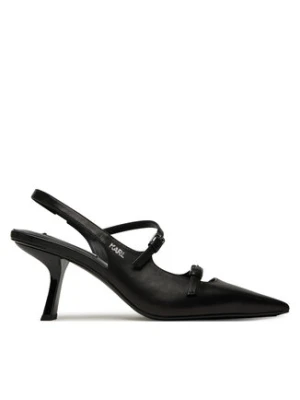 KARL LAGERFELD Sandały KL33623 Czarny