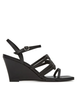 KARL LAGERFELD Sandały KL34425 Czarny