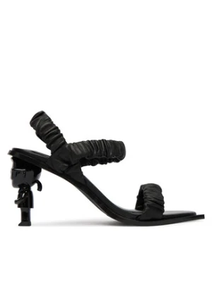 KARL LAGERFELD Sandały KL39116 Czarny