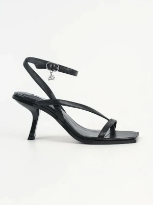 Karl Lagerfeld sandały skórzane KARMEL