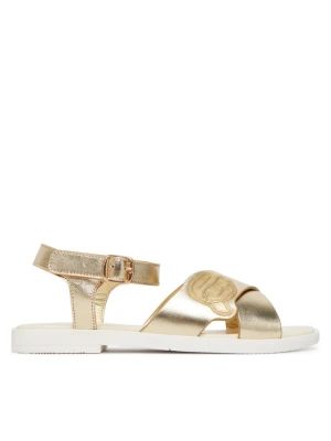 KARL LAGERFELD Sandały Z31256 S Złoty