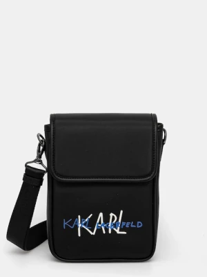 Karl Lagerfeld saszetka męska kolor czarny 553114.805922
