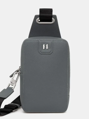 Karl Lagerfeld saszetka męska skórzana K/MONOGRAM
