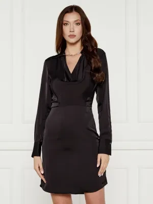 Karl Lagerfeld Satynowa sukienka