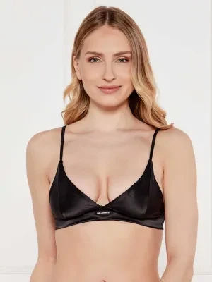 Karl Lagerfeld Satynowy biustonosz