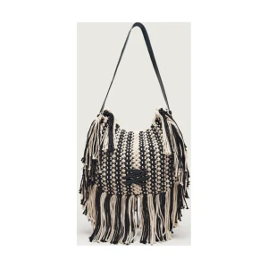 Karl Lagerfeld Shopperka k/autograph | z dodatkiem skóry