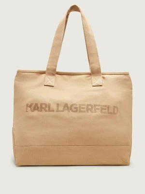 Karl Lagerfeld Shopperka K / essential beżowy